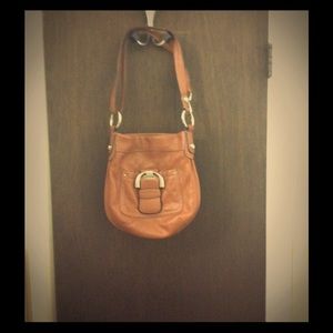 Leather Bag with Adjustable Strap and Key Fob 🍂🍁