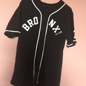 BRONX NYC JERSEY BUTTON UP