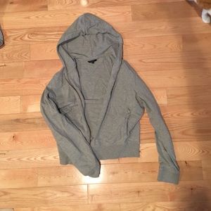 BURBERRY zip up hoodie