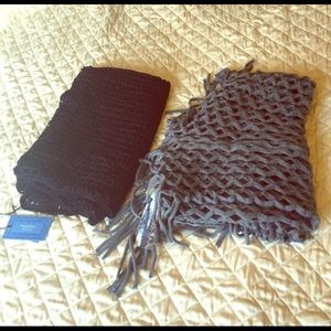 NWT Black infinity scarf