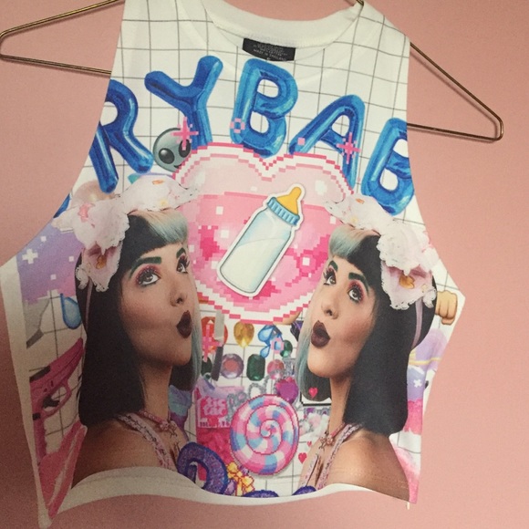 CRYBABY MELANIE MARTINEZ HALTER/CROP TOP