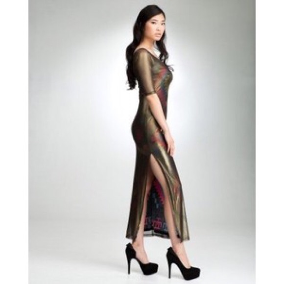 BRAND NEW bebe addiction maxi dress