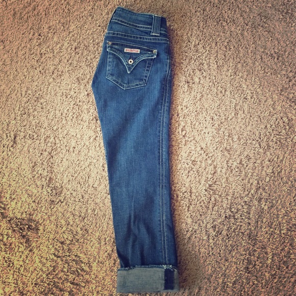 Hudson Skinny Capri Jeans