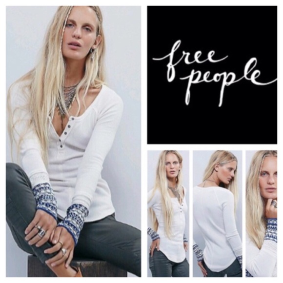 Free People Tops - Free People Newbie Ski Lodge Thermal.  NWT.