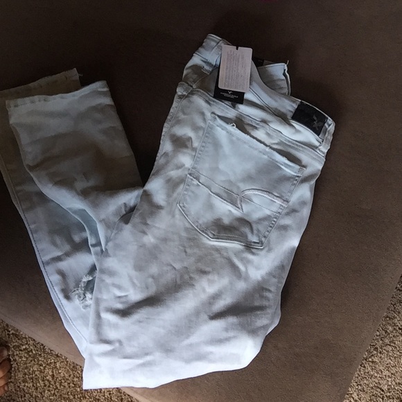 American Eagle ripped jeans