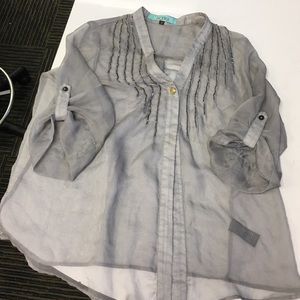 Sheer top for a night out