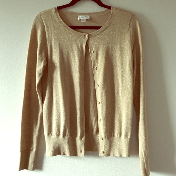Gold cardigan