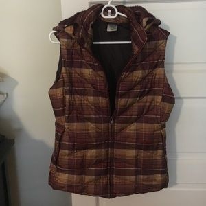 Patagonia down puffer vest women's med
