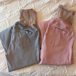 Pair of grey of Motherhood Maternity pants. XS.