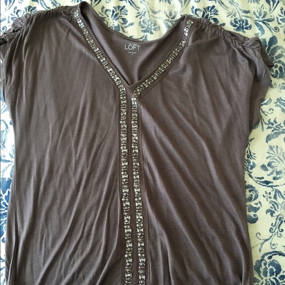 Loft jeweled shirt