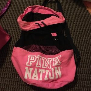 VS Pink mesh bag