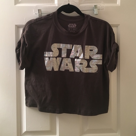 Crop Top with Cuffed Sleeves