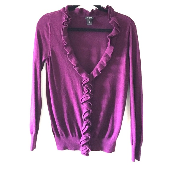Ann Taylor purple Cardigan