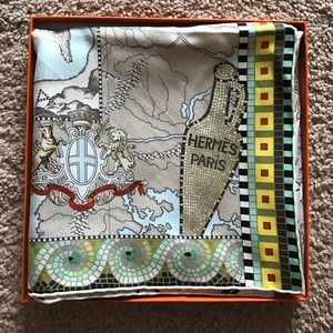 Hermes scarf. New