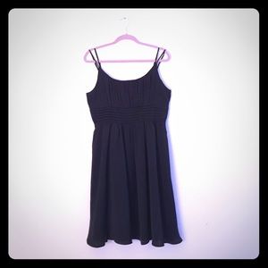 H&M size 14 black empire waist cocktail dress