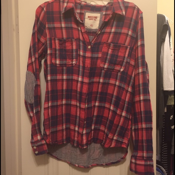 Mossimo supply co. Plaid shirt XL (runs small)