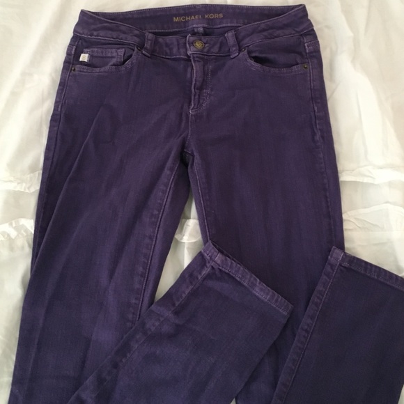 Michael Kors jeans - eggplant- size 2