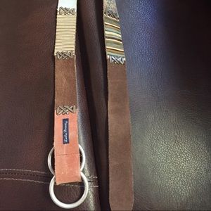 Patch work lucky brand belt. Size medium