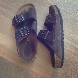 Birkenstock Brown Leather