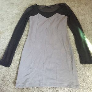 H&M collection dress black and gray size 4