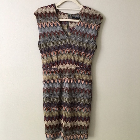 Ark & Co. Missoni inspired print dress