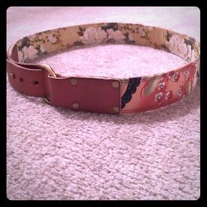 Lucky Brand belt - cherry blossom