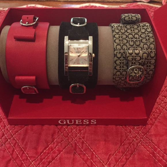 Guess Watch with 3 Bands