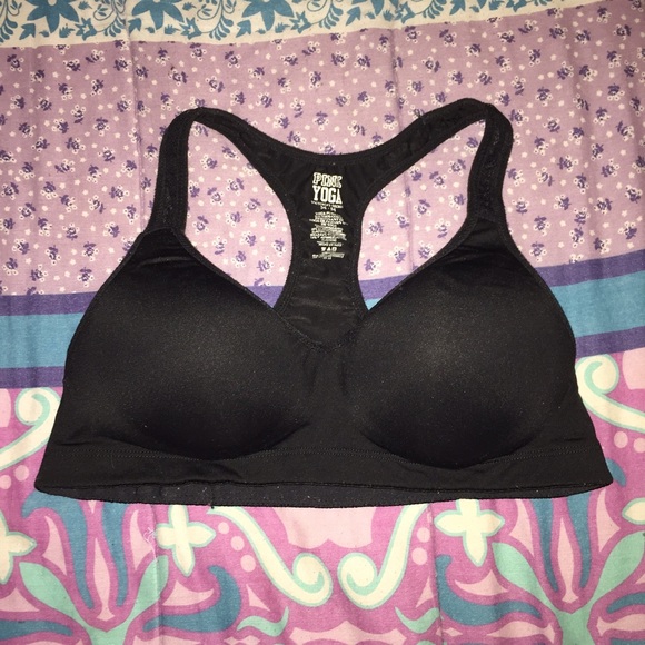 Love Pink Padded Yoga Sport Bra