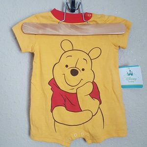 New 0/3 month Winnie the Pooh onsie