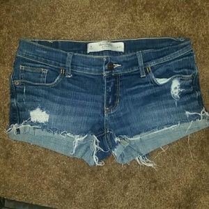 Denim Abercrombie and Fitch shorts!