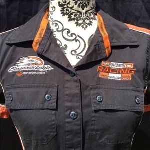 🚨SALE Harley Davidson Screaming Eagle Shop Shirt