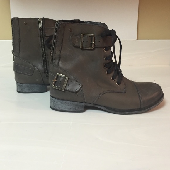 Dolce Vita combat boots gray Sandie sz 7.5