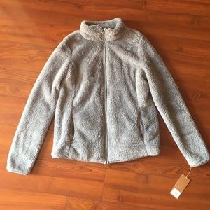 Sonoma fuzzy fleece zip up