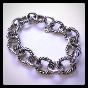 David Yurman Large Oval Link Bracelet