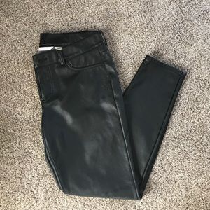Faux Leather Pants