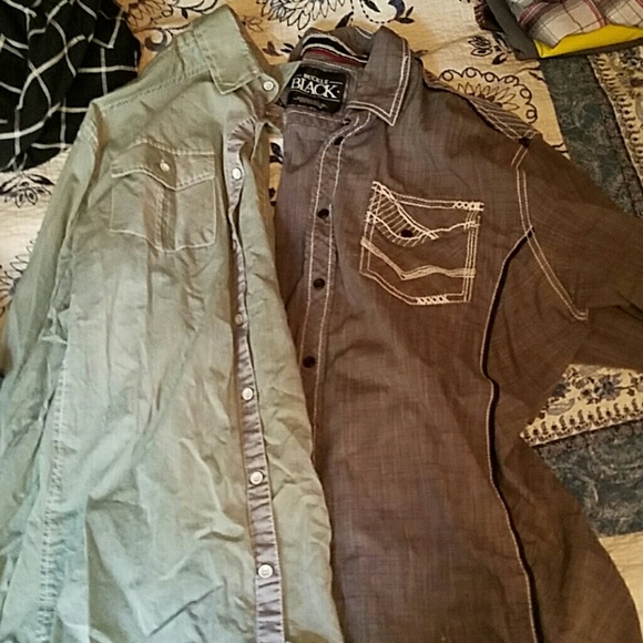 2 long sleeve button up