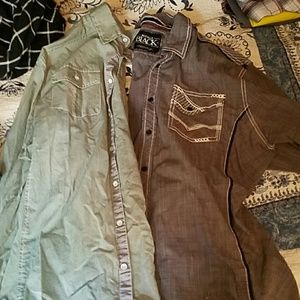 2 long sleeve button up