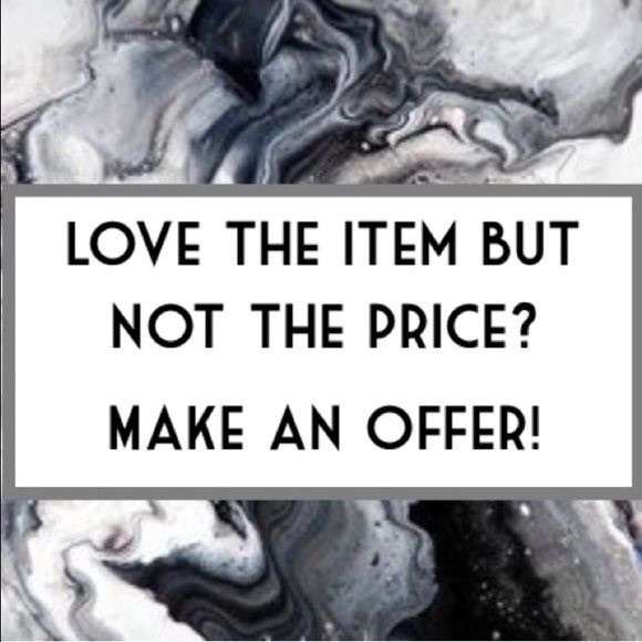 Open to reasonable offers! :)