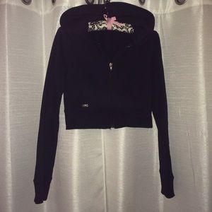 Crop ZipUp Hoodie