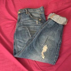 Boyfriend jeans from target