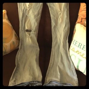 American Eagle High Rise Flare Jeans