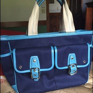 Coach large Blue