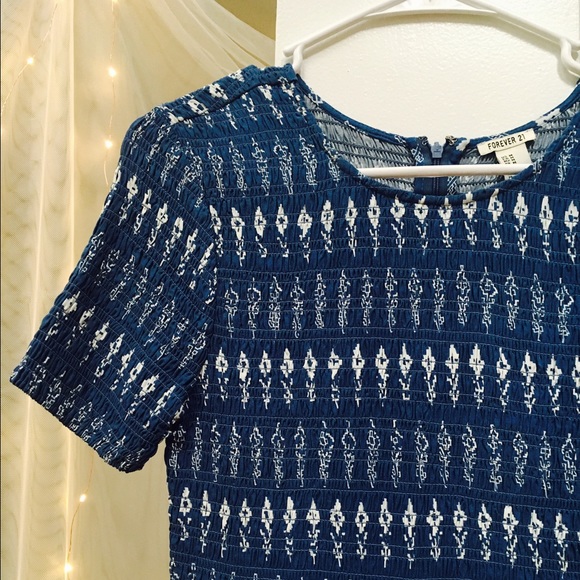 Aztec print dress