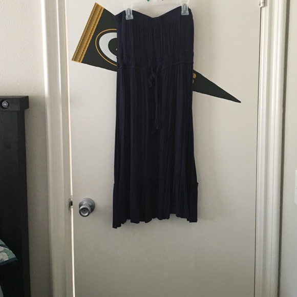 Navy blue dress