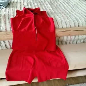 2 piece short set