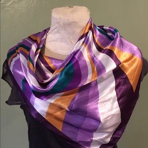 Silky scarf