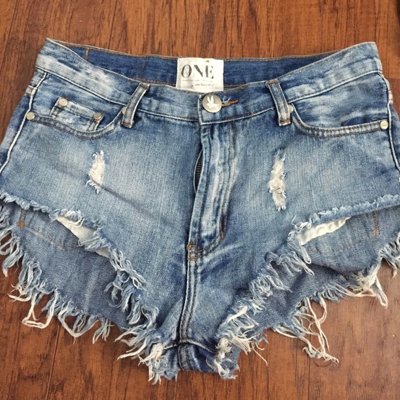 High waisted Nasty Gal shorts
