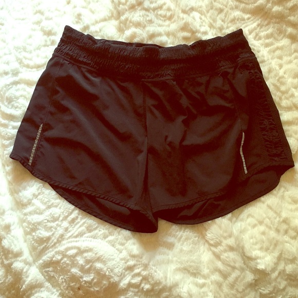 Black Lululemon shorts