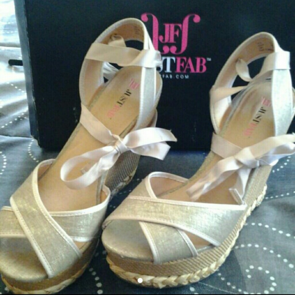 Freesia Ankle Tie Wedges