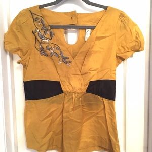 Anthropologie beautiful detailed blouse.